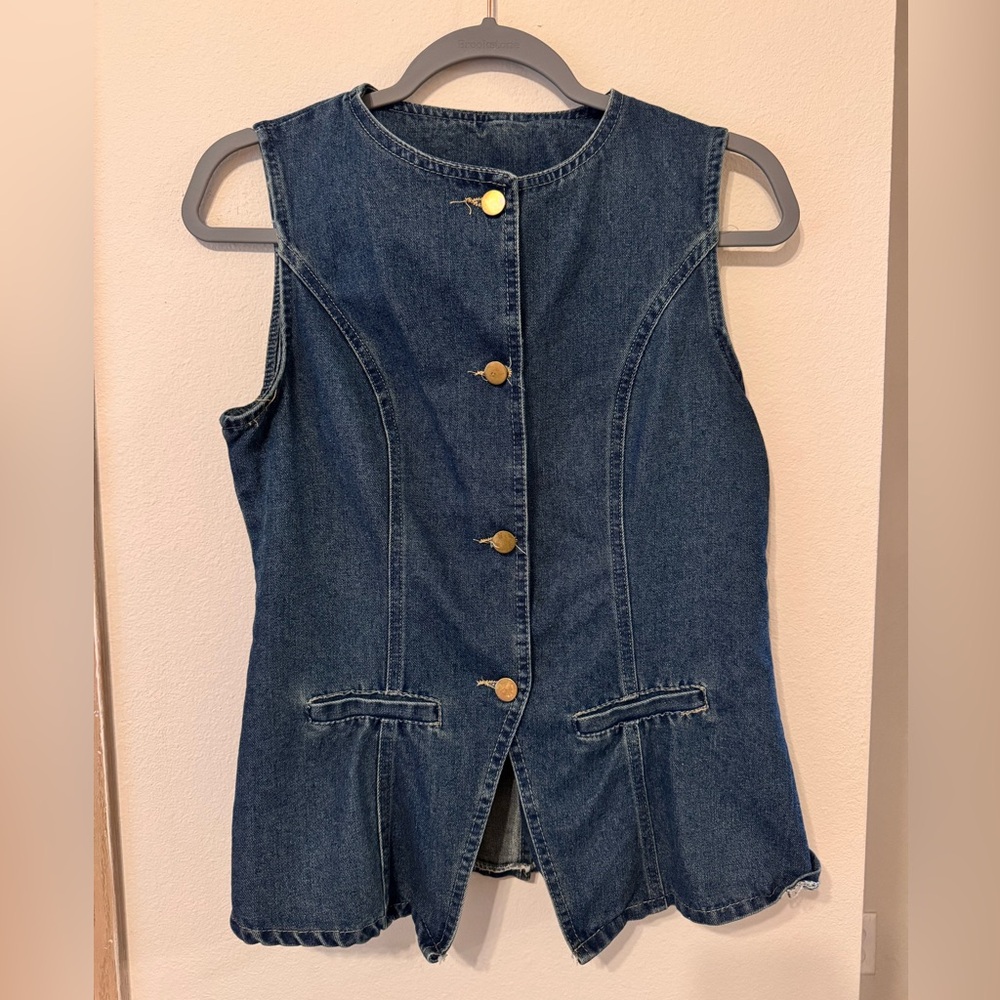 Commence Dark Blue Denim Set